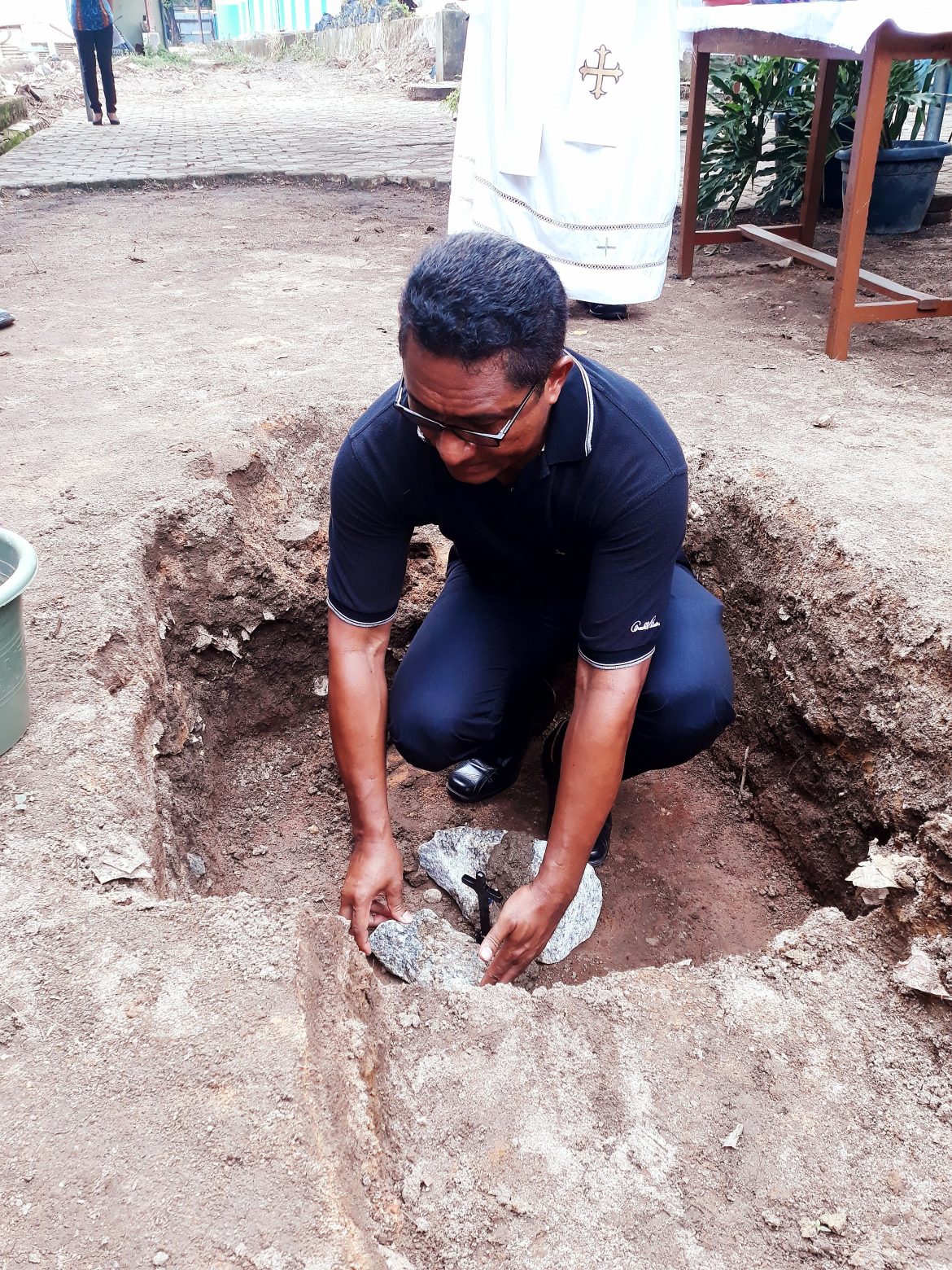 Pembangunan Gedung Baru SMK Tunas Karya Pangkalpinang Resmi Dimulai