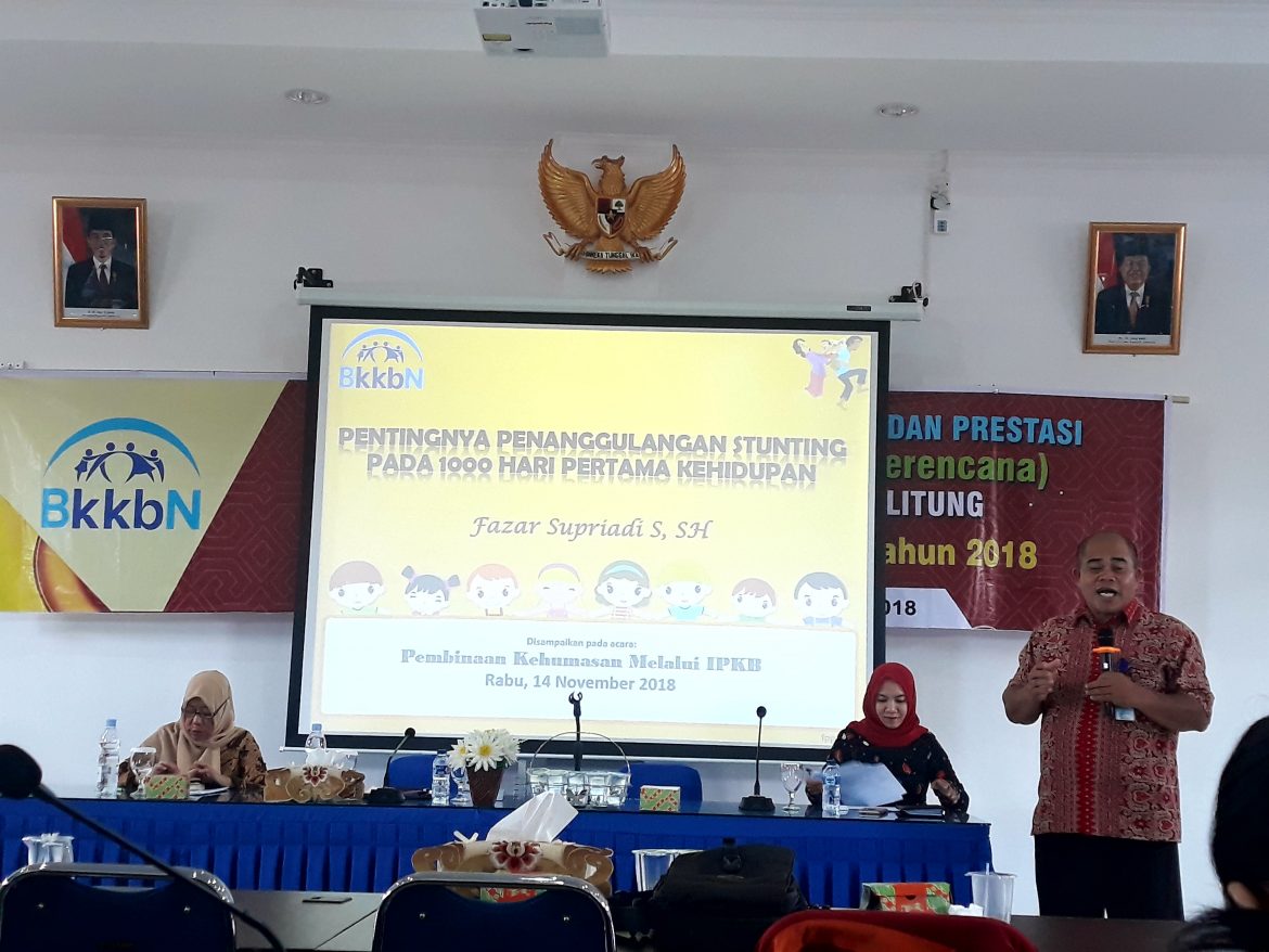 Atasi Stunting, BKKBN Babel Perkuat Program Pembangunan Keluarga