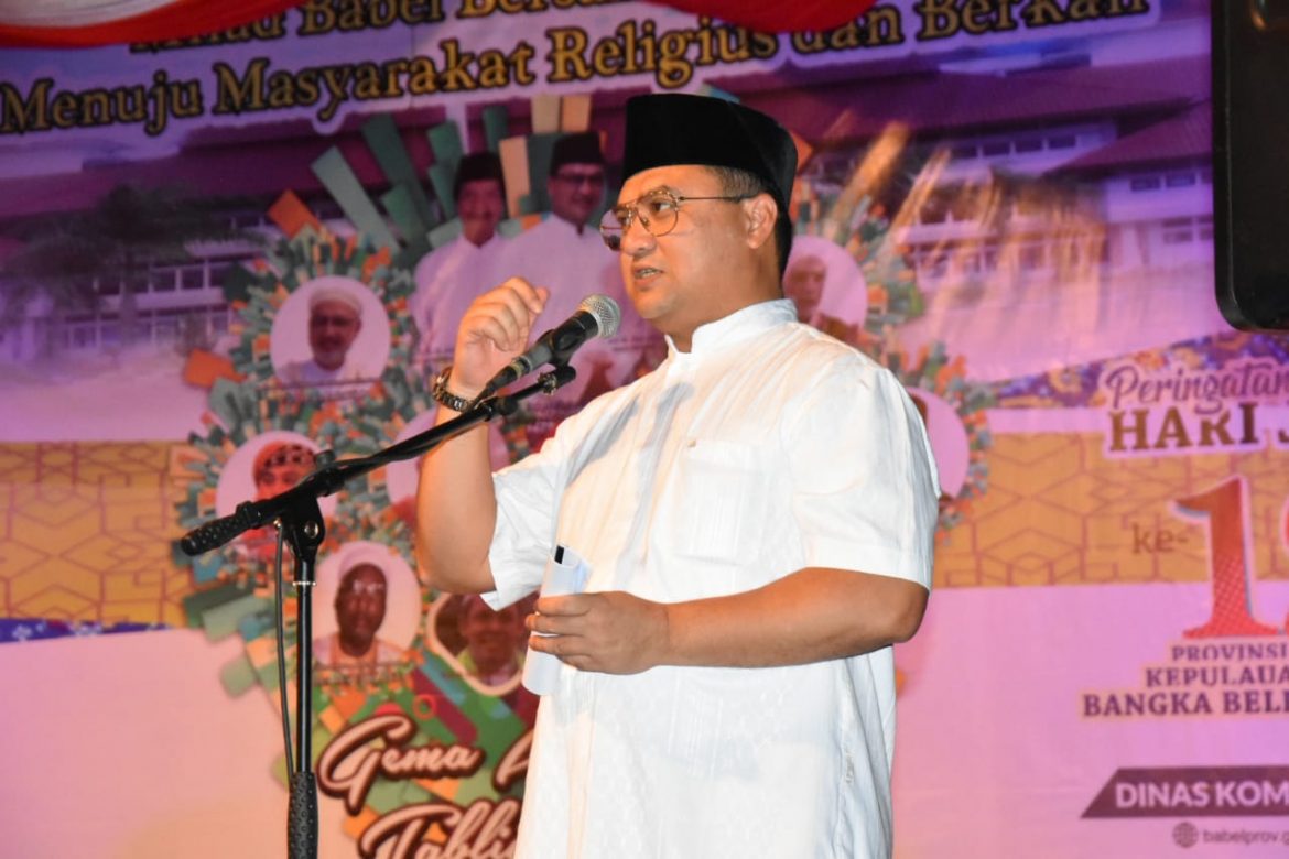 Tabligh Akbar Warnai Perayaan HUT ke-18 Provinsi Babel