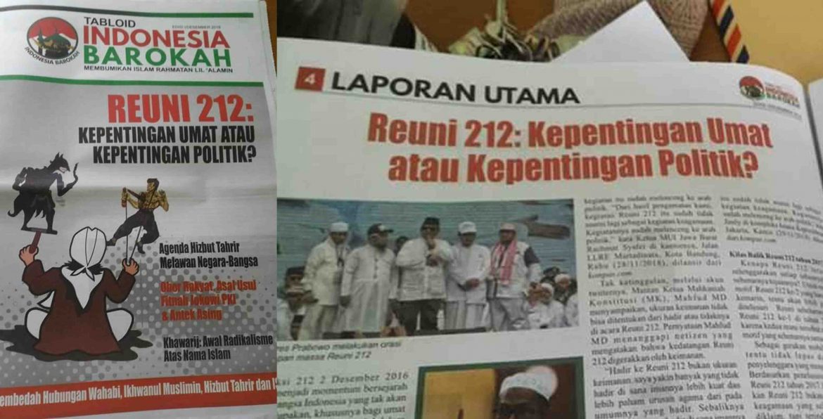 TKN Bantah Terlibatan Penyebaran Tabloid ‘Indonesia Barokah’