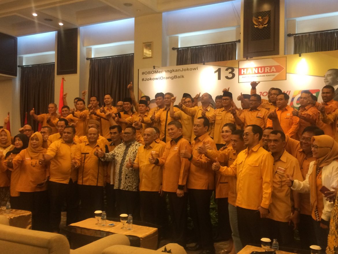 Jelang Pemilu, Hanura Targetkan Tiga Besar dan Menangkan Jokowi-Ma’ruf Amin