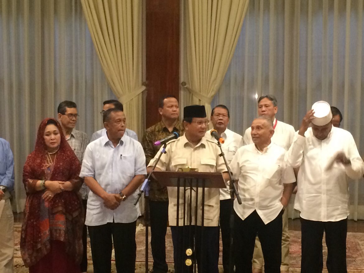 Prabowo: Pernyataan Hendropriyono Berpotensi Adu Domba