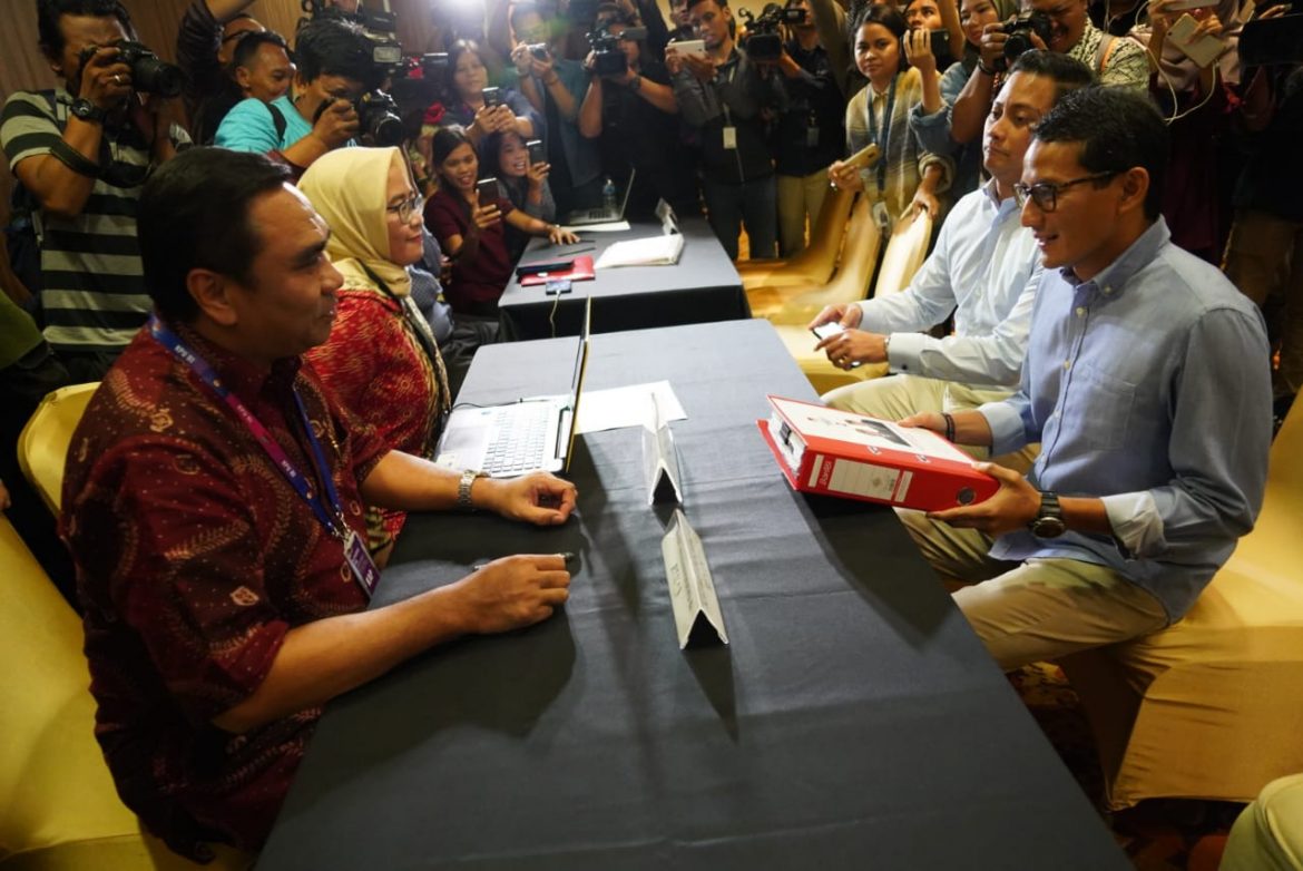 LPPDK Prabowo-Sandi Mencapai Rp 213 Miliar