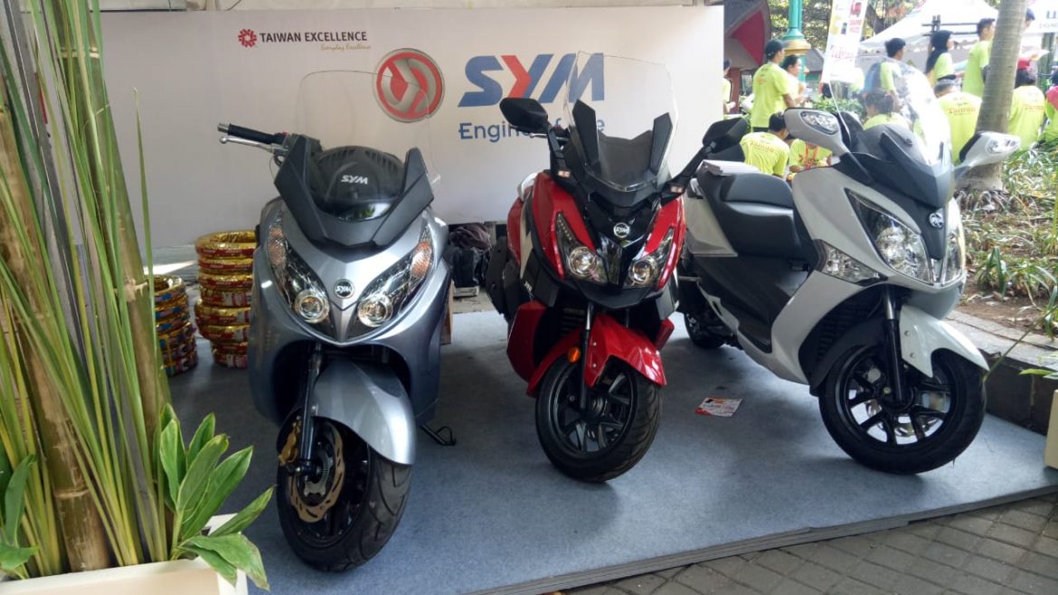 SYM Hadirkan Skutik Jagoannya di Ajang Happy Run 2019