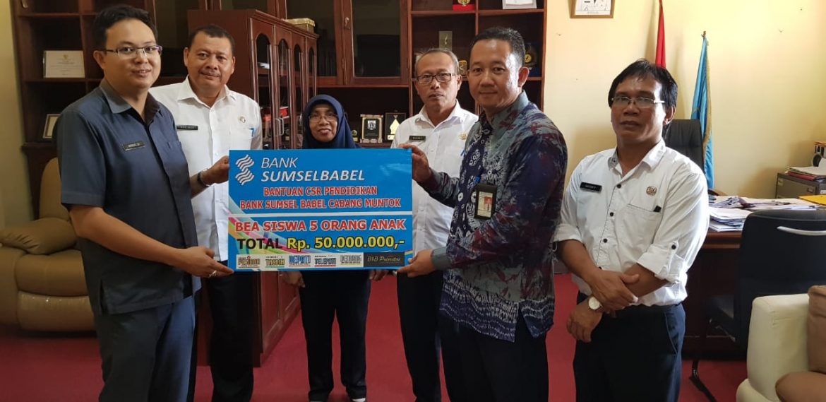bank sumsel babel Bupati Markus Apresiasi Bank SumselBabel Muntok Dukung Peningkatan SDM Bangka Barat