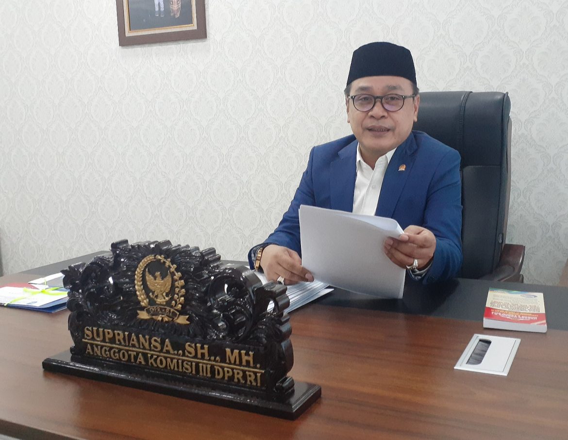 Anggota Komisi III DPR Fraksi Golkar Supriansa