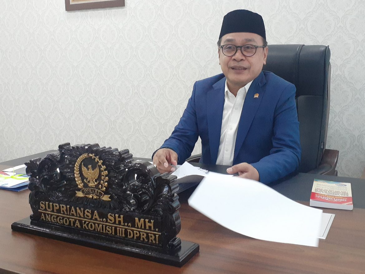 Anggota Komisi III DPR Fraksi Golkar Supriansa