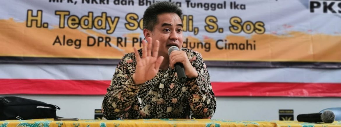 Anggota Komisi II DPR Fraksi PKS Teddy Setiadi
