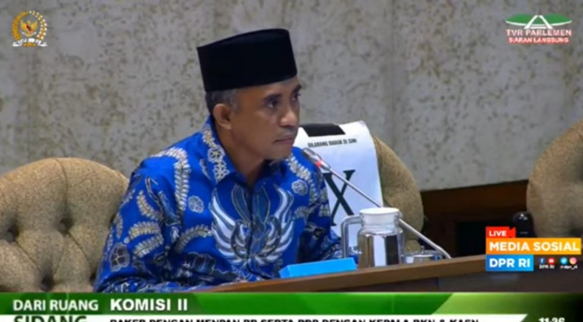 Anggota Komisi II DPR Fraksi Demokrat Anwar Hafid