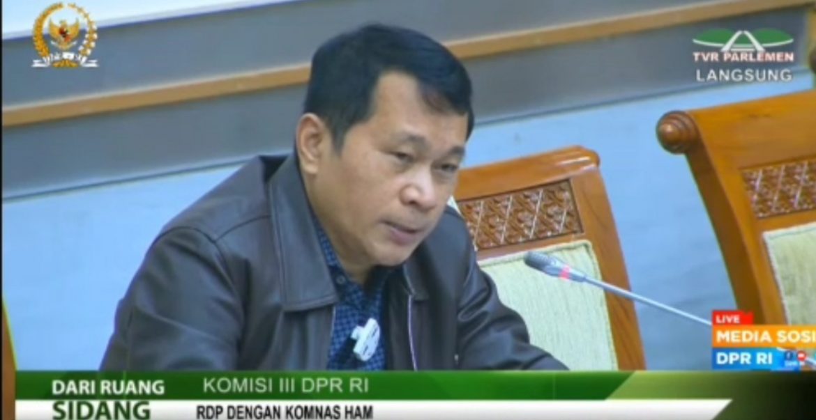 Anggota Komisi III DPR Fraksi Partai Demokrat Santoso