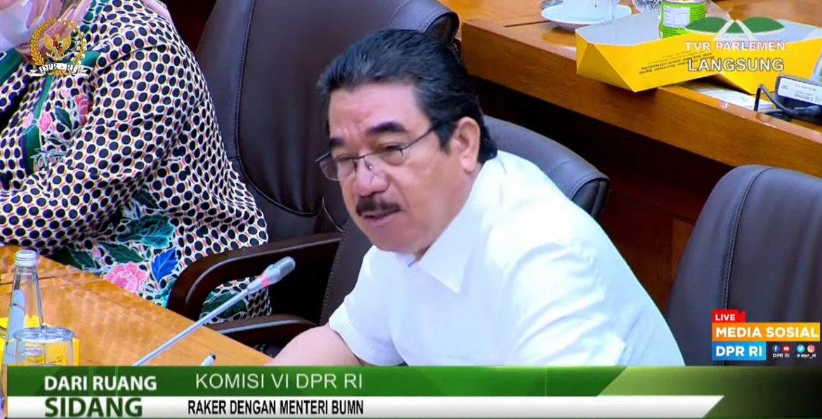 Anggota Komisi VI DPR Fraksi Gerindra Hendrik Lewerissa