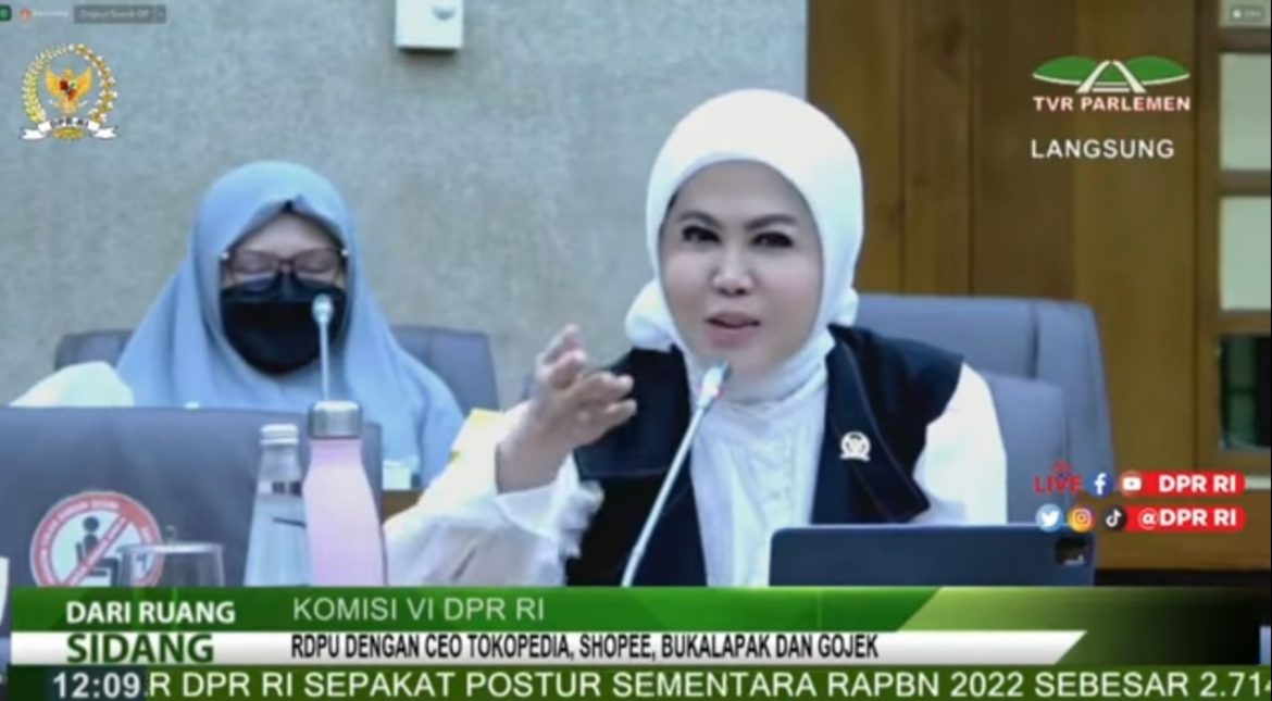Anggota Komisi VI DPR Fraksi PAN Intan Fauzi