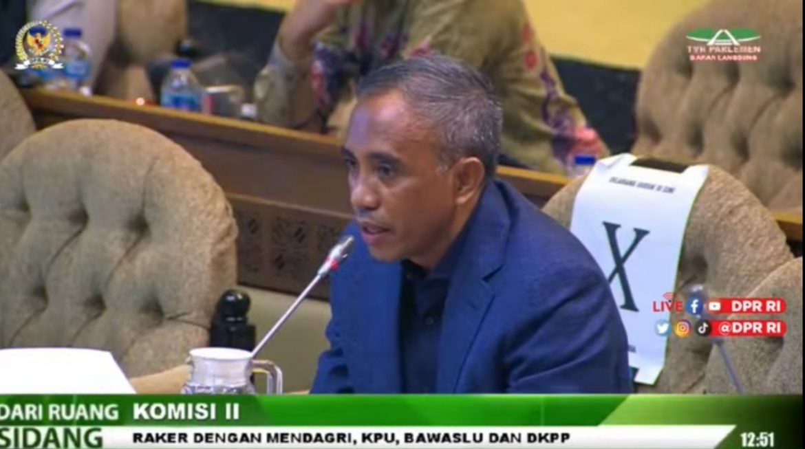 Anggota Komisi II DPR Fraksi Demokrat Anwar Hafid