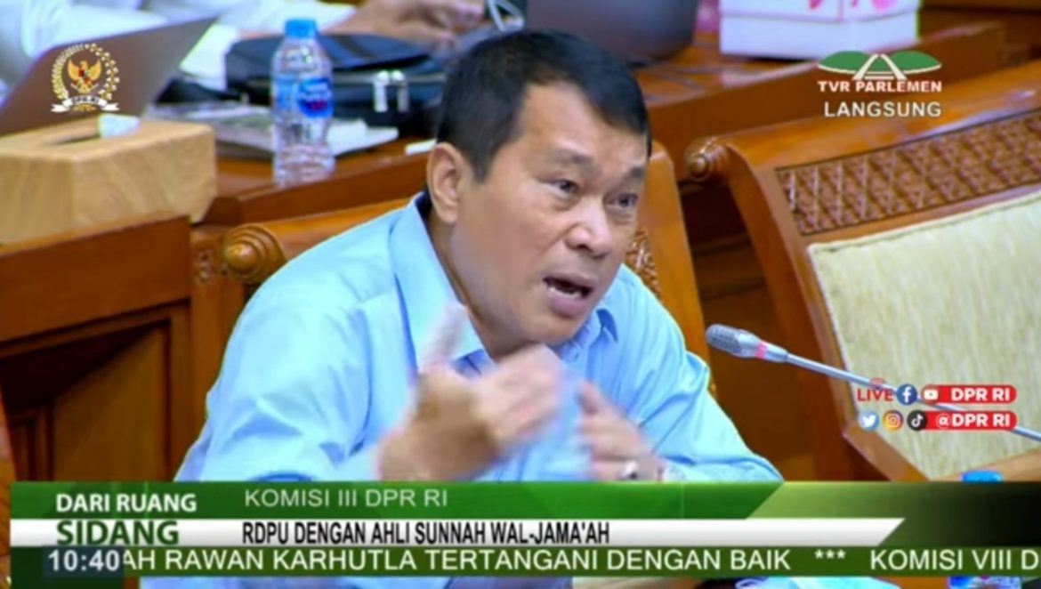 Anggota Komisi III DPR Fraksi Demokrat Santoso