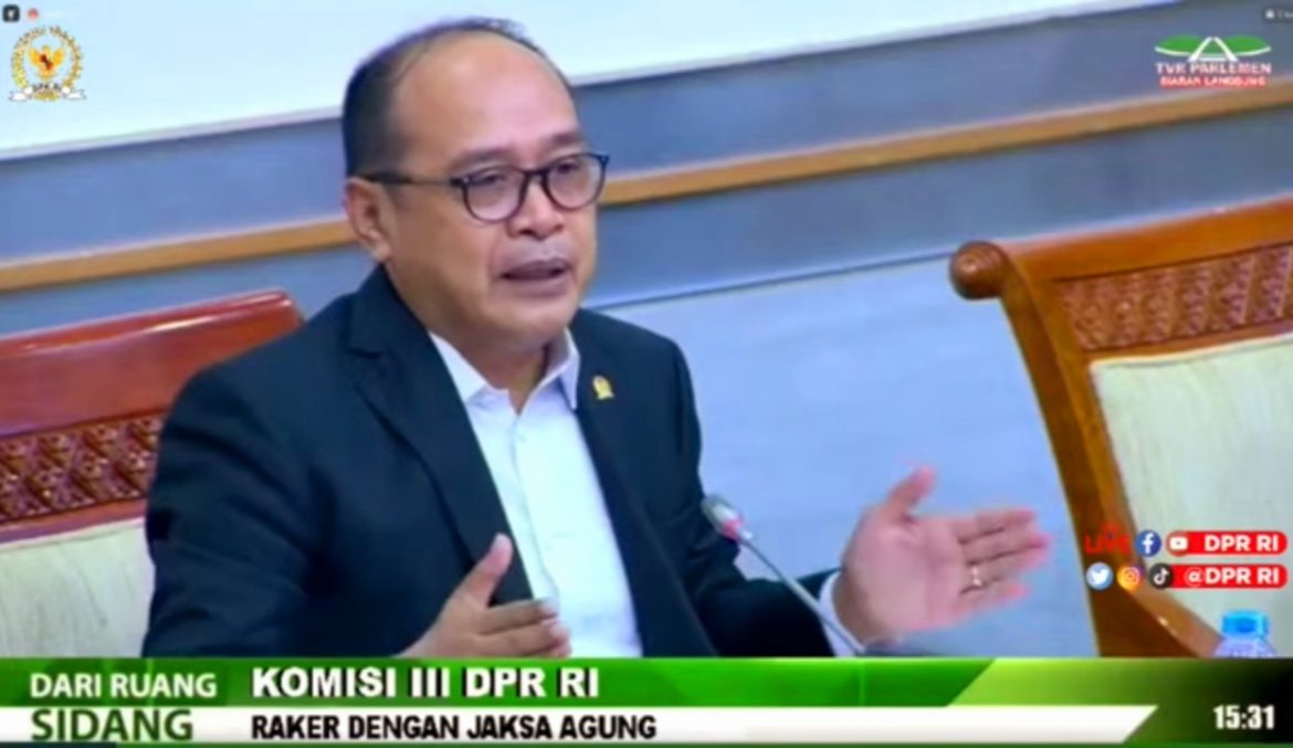 Anggota Komisi III DPR Fraksi Golkar Supriansa