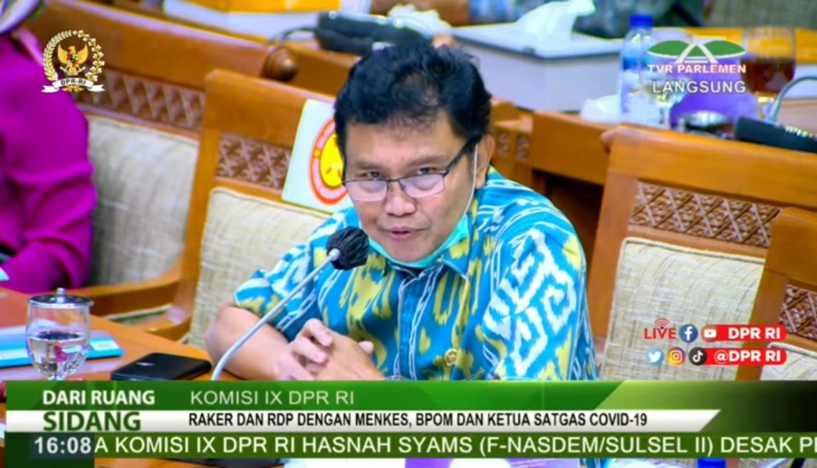 Anggota Komisi IX DPR Fraksi PPP Anas Thahir