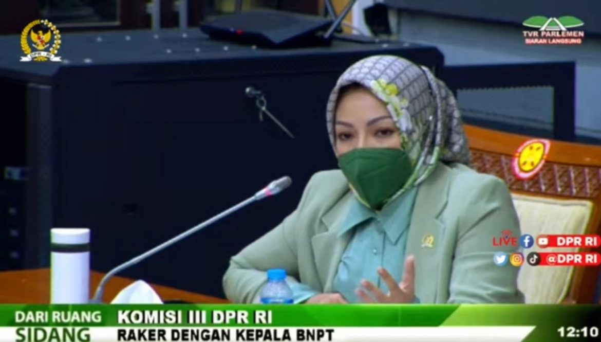 Anggota Komisi III DPR Fraksi Golkar Adde Rosi Khoerunnisa Anggota Komisi III DPR Fraksi Golkar Adde Rosi Khoerunnisa
