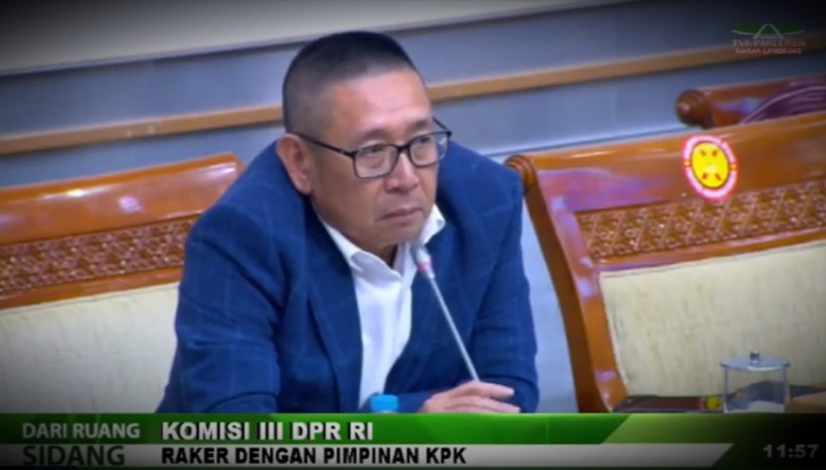 Anggota Komisi III DPR Fraksi Gerindra Wihadi Wiyanto