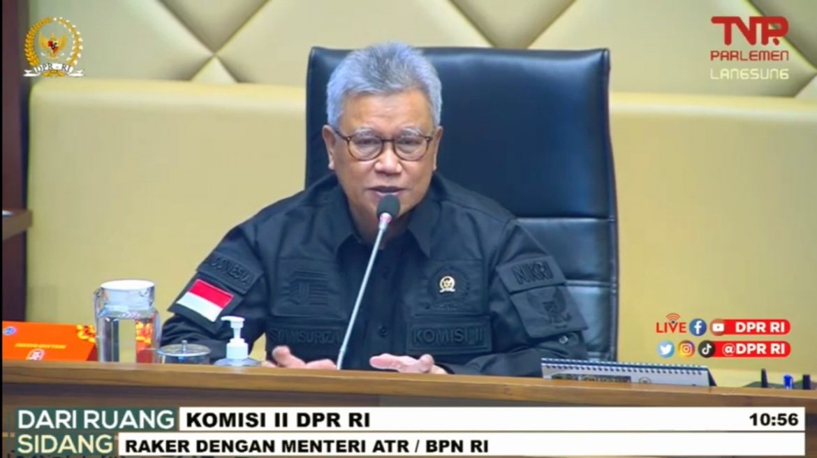 Wakil Ketua Komisi II DPR Fraksi PPP Syamsurizal