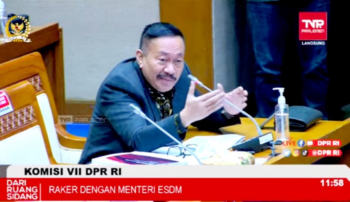 Anggota Komisi VII DPR Fraksi Demokrat Sartono Hutomo