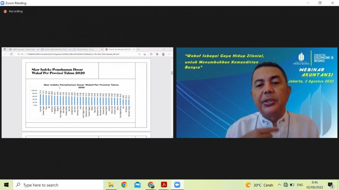 UMB Dorong Generasi Zilenial Aktif dalam Gerakan Wakaf