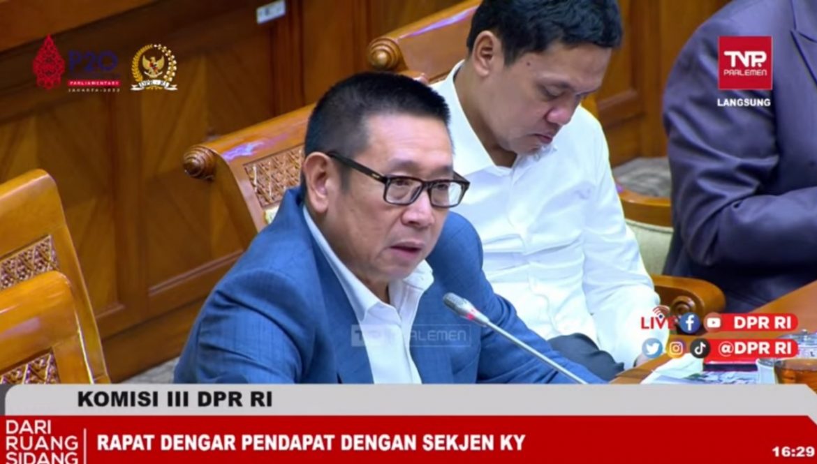 Anggota Komisi III DPR Fraksi Partai Gerindra Wihadi Wiyanto