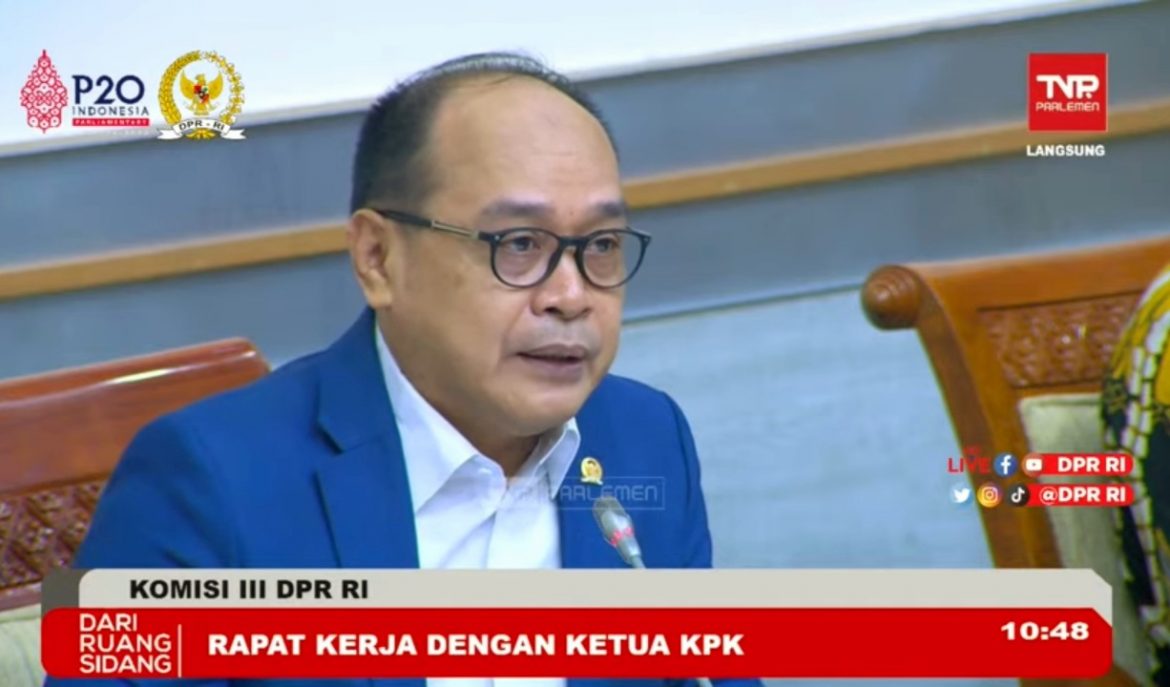 Anggota Komisi III DPR Fraksi Golkar Supriansa