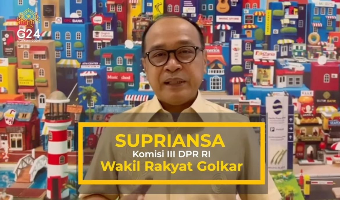Anggota Komisi III DPR Fraksi Golkar Supriansa