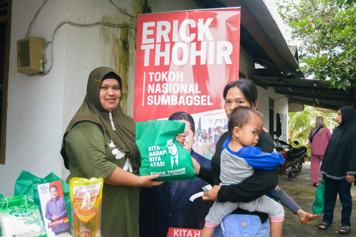 Kembali Gelar Pasar Murah di Bangka, Warga Puji Erick Thohir Pemimpin yang Santun dan Dermawan