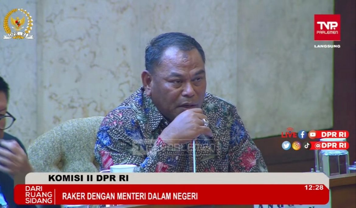 Anggota Komisi II DPR Fraksi Gerindra Rahmat Muhajirin