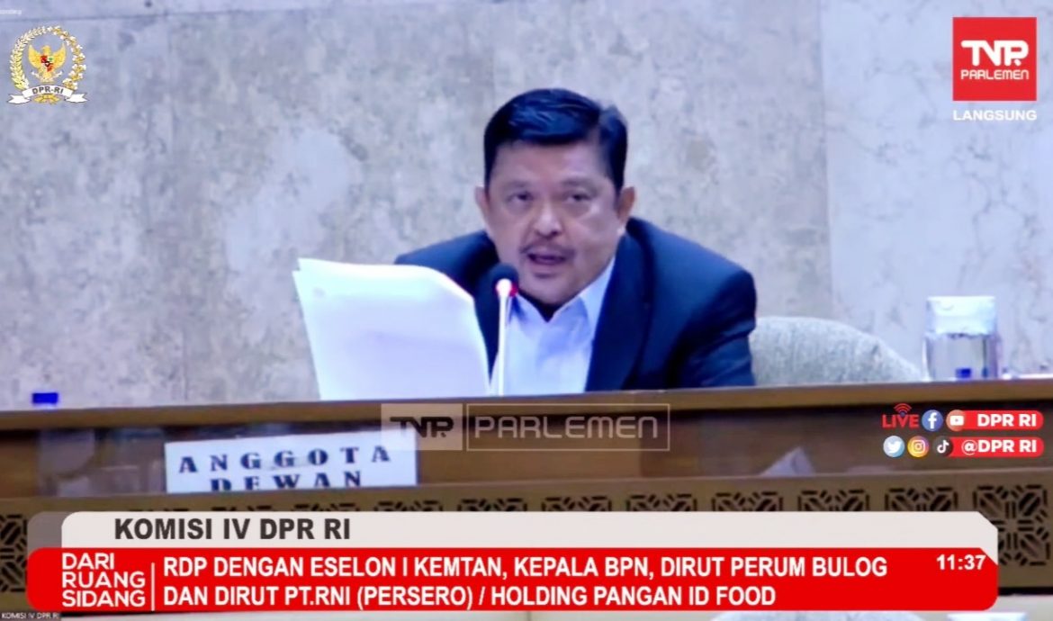 Anggota Komisi IV DPR Fraksi Gerindra Azikin Solthan
