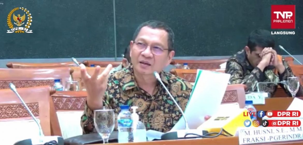 Anggota Komisi VIII DPR Fraksi Gerindra Muhammad Husni