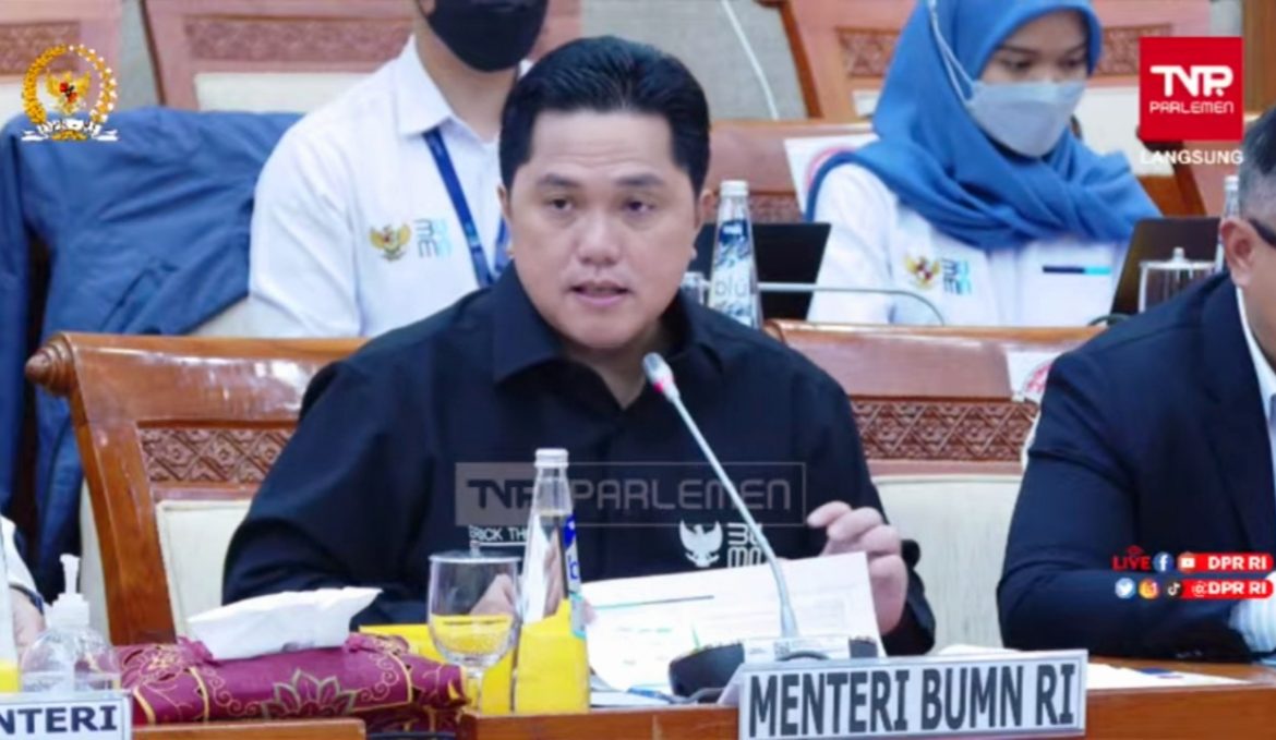 Menteri BUMN Erick Thohir