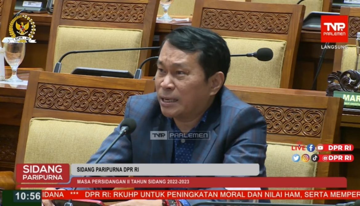 Anggota Komisi III DPR Fraksi Demokrat Santoso