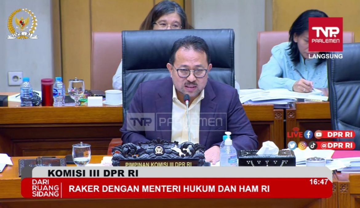 Wakil Ketua Komisi III DPR Fraksi PAN Pangeran Khairul Saleh Wakil Ketua Komisi III DPR Fraksi PAN Pangeran Khairul Saleh