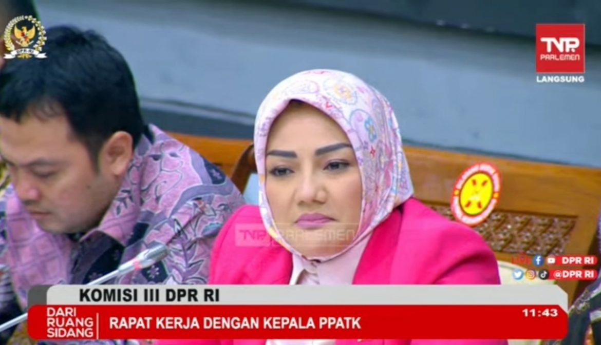 Anggota Komisi III DPR Fraksi Golkar Adde Rosi Khoerunnisa