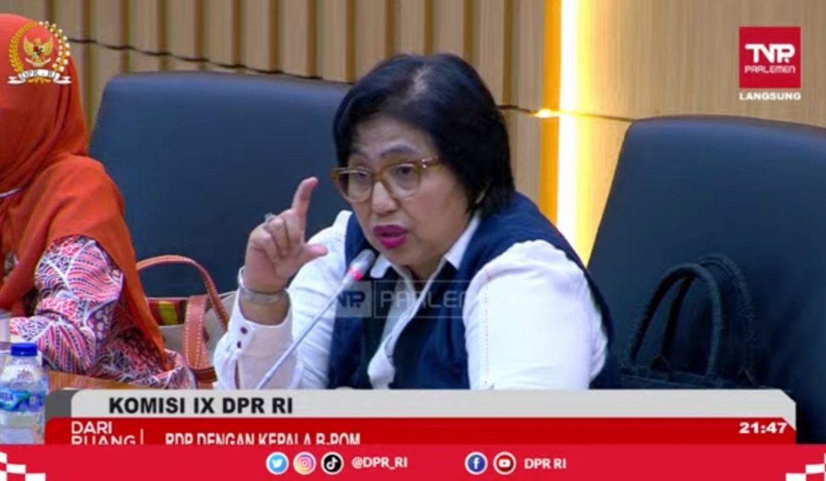 Anggota Komisi IX DPR Fraksi NasDem Irma Suryani Chaniago Anggota Komisi IX DPR Fraksi NasDem Irma Suryani Chaniago