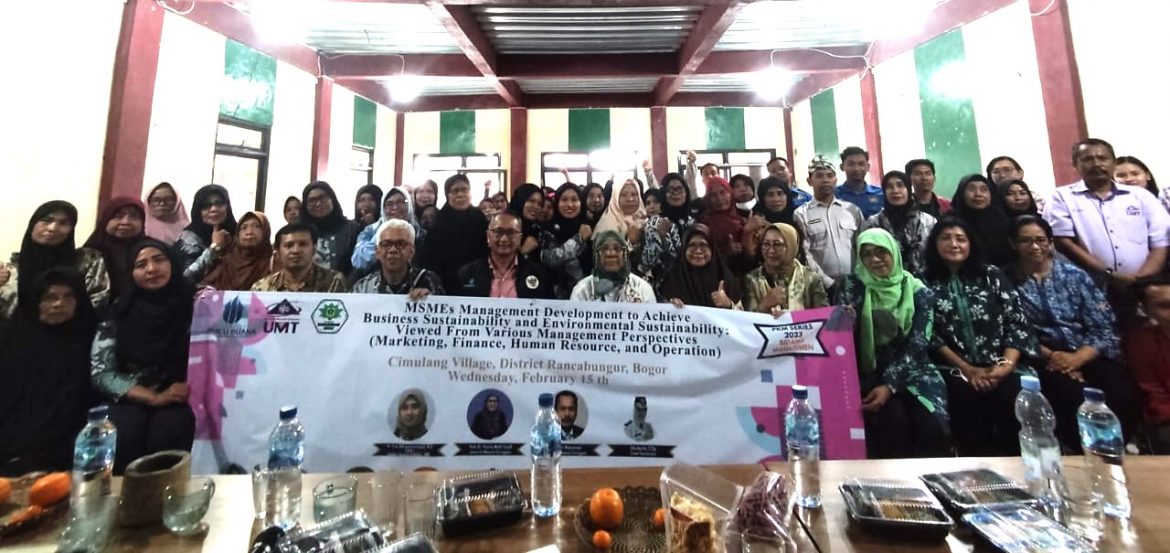 Perkuat Keberlangsungan Bisnis UMKM, Universitas Mercu Buana Menggelar Acara Seminar