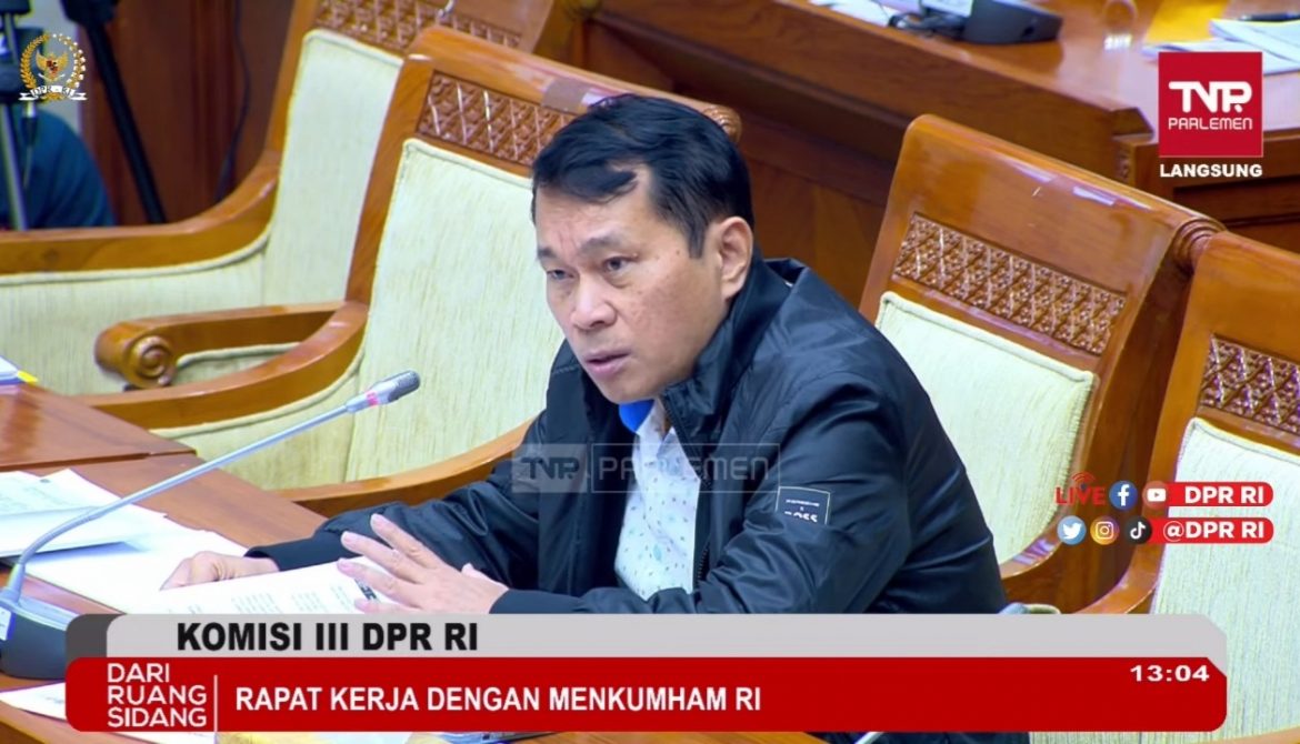 Anggota Komisi III DPR Fraksi Demokrat Santoso