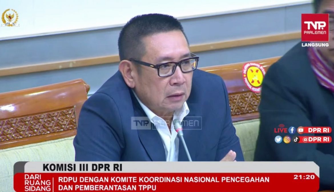 Anggota Komisi III DPR Fraksi Gerindra Wihadi Wiyanto