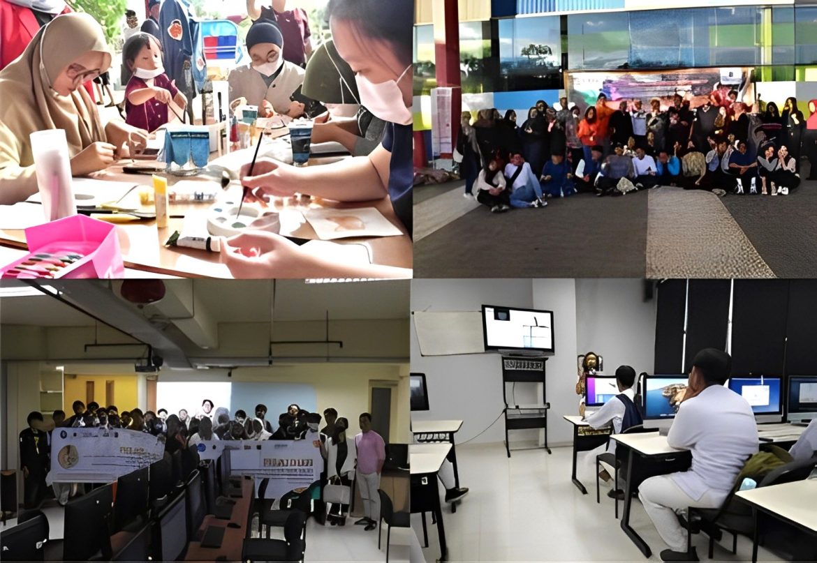PDSKM UMB Universitas Mercu Buana Menggelar Workshop Seni dan Desain Kreatif untuk Siswa SMA/SMK