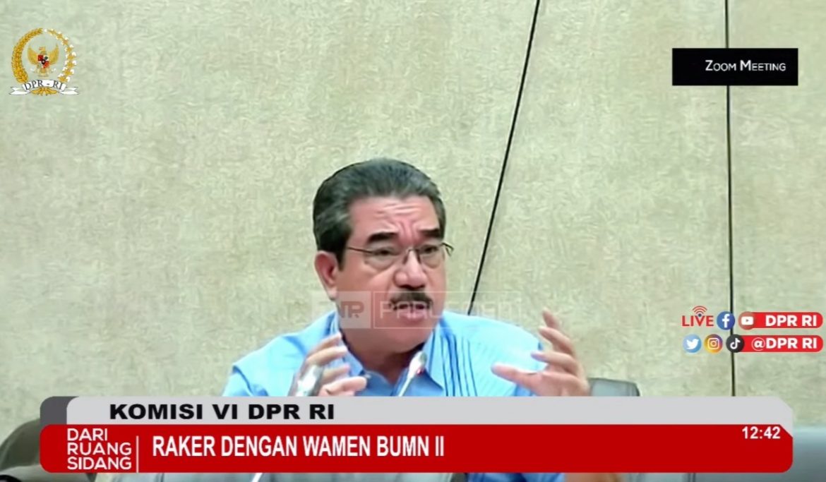 Anggota Komisi VI DPR Fraksi Gerindra Hendrik Lewerissa