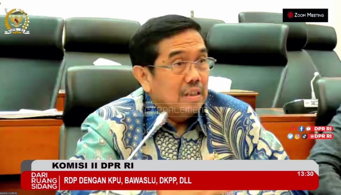 Anggota Komisi II DPR Fraksi Demokrat Ongku Parmonangan Hasibuan