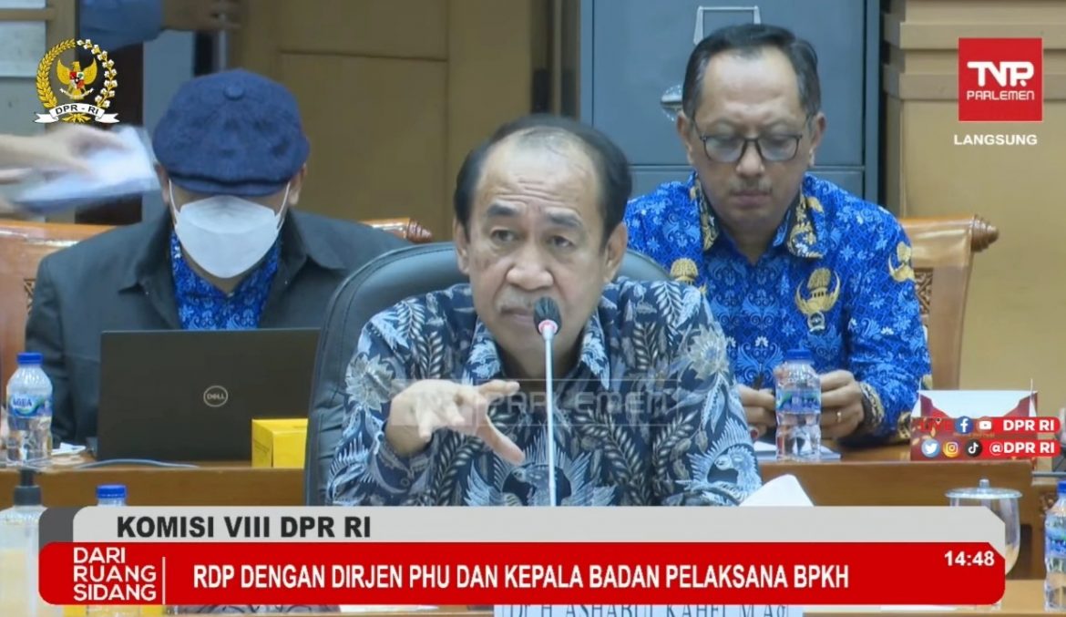 Ketua Komisi VIII DPR Fraksi PAN Ashabul Kahfi