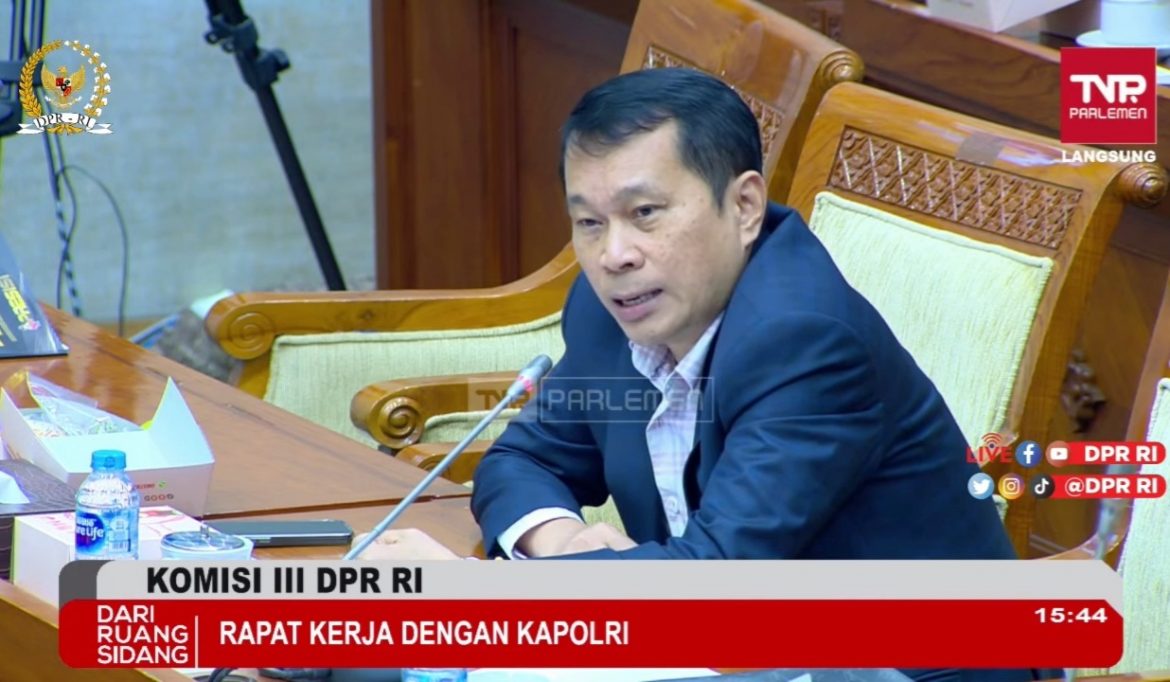 Anggota Komisi III DPR Fraksi Demokrat Santoso