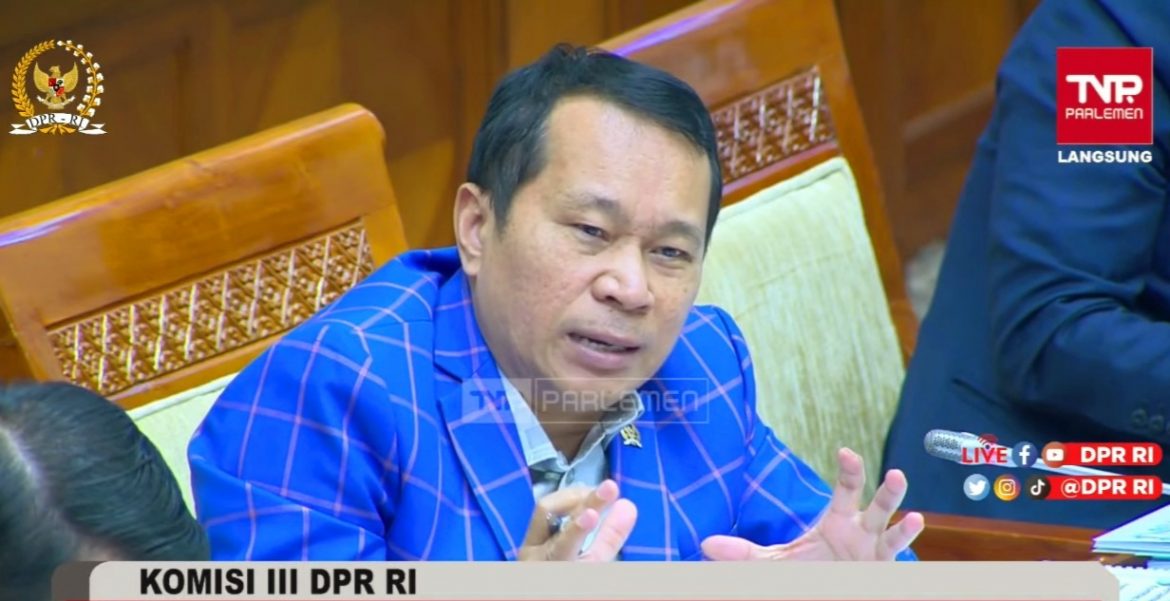 Anggota Komisi III DPR Fraksi Demokrat Santoso