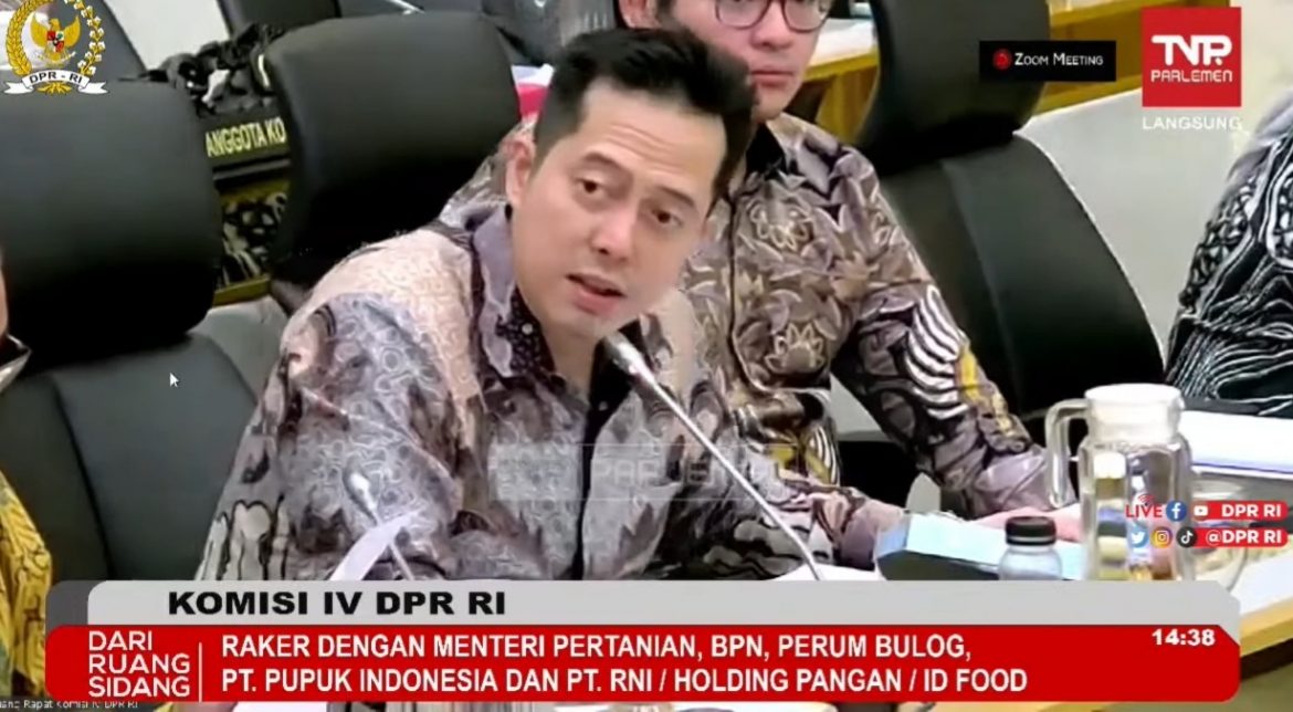 Anggota Komisi IV DPR Fraksi PDIP Ihsan Yunus.