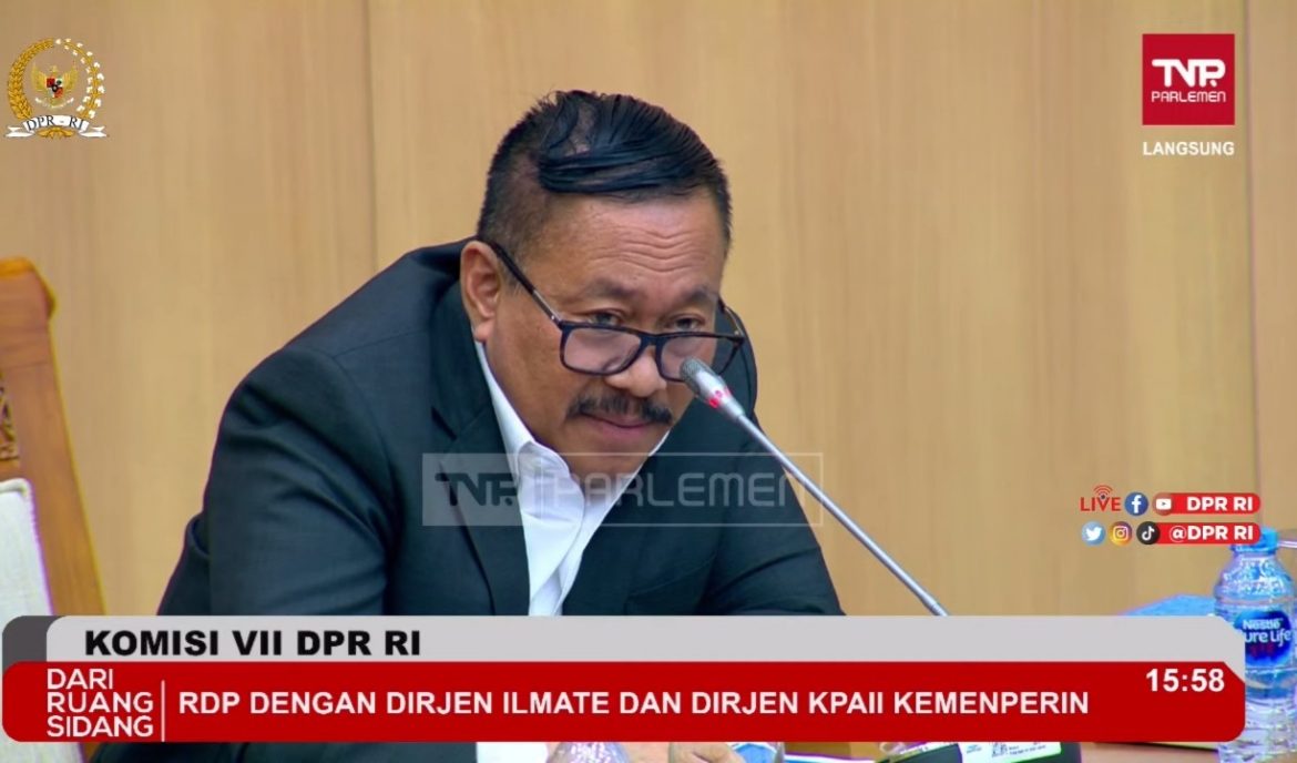 Anggota Komisi VII DPR Fraksi Demokrat Sartono Hutomo
