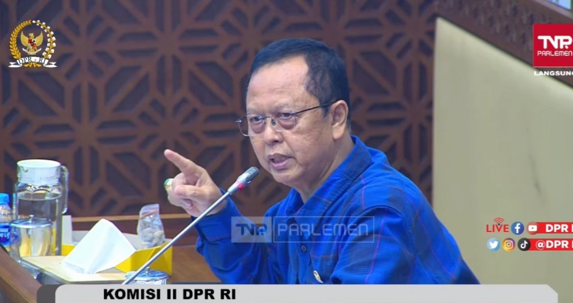Anggota Komisi II DPR Fraksi Demokrat Mohamad Muraz