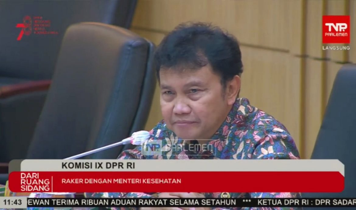 Anggota Komisi IX DPR Fraksi PPP Anas Thahir.